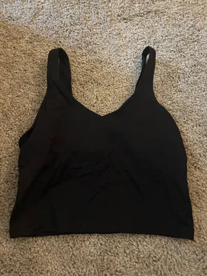 Black Amazon Workout Top thumbnail 3