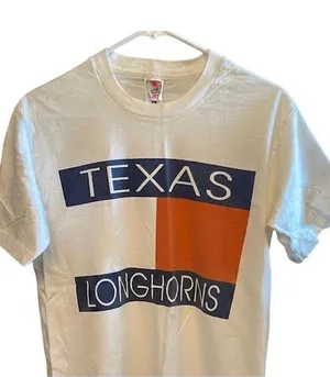 Fruit of the Loom Texas Longhorns T-Shirt Size Med thumbnail 1