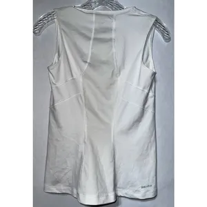 Nike Dri-Fit White Sport‎ Top Size S thumbnail 3