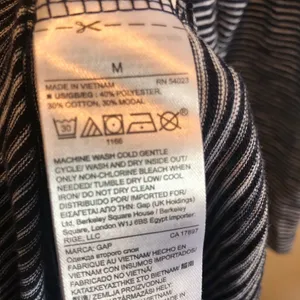 Gap striped long sleeved dress M thumbnail 7