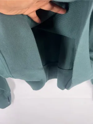 Old Navy Teal Green Dynamic Fleece Half-Zip Sweatshirt thumbnail 7