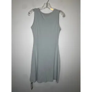 OGL Eco SkinKiss Light Blue Draped Neck Midi Tank Dress Small S Brami thumbnail 8