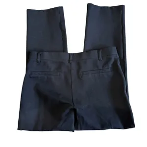 Quince Ponte Pants Women's M Petite. Lack Stretch Pull On Straight Leg Cropped thumbnail 4