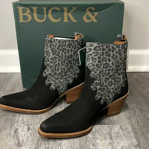 Buck & Brana NIB Montana Fashion Leather Booties 7.5 thumbnail 8
