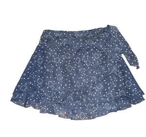 Aerie Chiffon wrap mini skirt thumbnail 4
