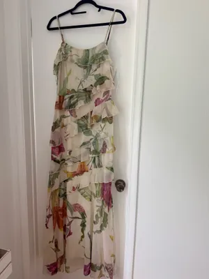 Long floral dress Multiple Size M thumbnail 2