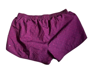 Old Navy Burgundy Athletic Shorts with Pink Accents thumbnail 2