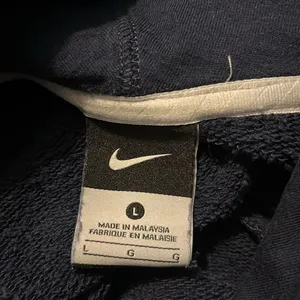 Nike x University of Michigan Wolverines Large Blue Hoodie Pullover thumbnail 3