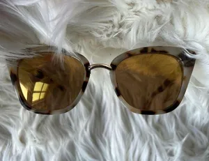 Sojos Stylish Tortoiseshell Frame Sunglasses with Brown Lenses thumbnail 1
