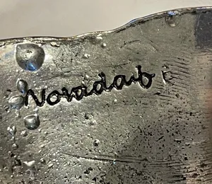 Novadab turquoise and silver tone cuff bracelet thumbnail 8