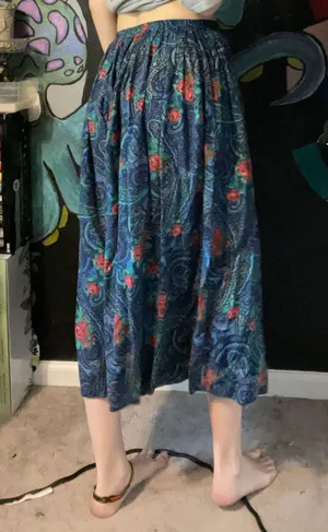 floral maxi skirt Multi Size 10 thumbnail 4