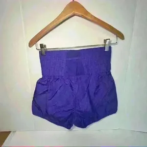 FREE PEOPLE Movement The Way Home Short Electric Colbalt Blue Purple Sz S Active thumbnail 6