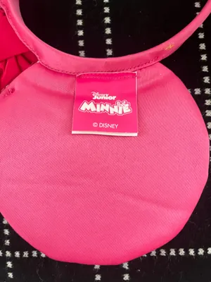 Minnie Mouse Disney Ears Headband Sequin Pink Polka Dot thumbnail 4