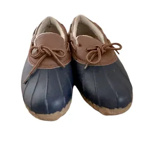 JBU Gwen Womens Rubber Shoes Size 8 Brown Lined Duck Boots Rain Shoes thumbnail 5