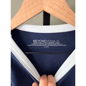 Beyond Yoga Outlines Dress Navy Large thumbnail 3