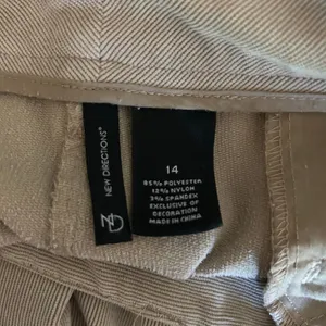 Corduroy Pants Soft SZ 14 High Rise Straight Leg Office Chic New Directions thumbnail 7