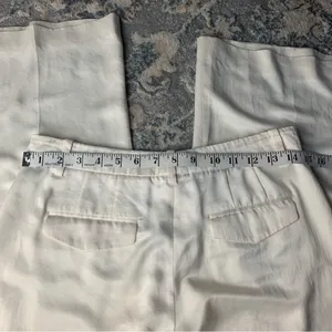 Theory Cream Wide-Leg Pants thumbnail 9