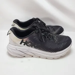 HOKA Rincon 3 Women's Size 8.5B Black White Running‎ Shoes W Rincon 3 thumbnail 4