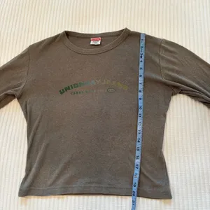 Unionbay Y2K Vintage 90's Long Sleeve Baby Tee Made in USA Cotton Blend Size L thumbnail 7