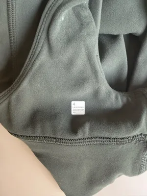 Green Lululemon V Neck Align Bra thumbnail 3