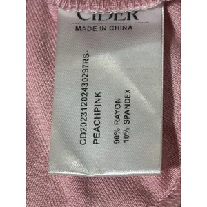Cider Women’s Size S Pink Sleeveless Top Soft Versatile Preppy Day To Night NEW thumbnail 6