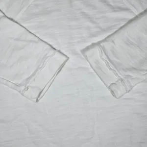 Pure Jill J. Jill White Organic‎ Cotton Raglan Sweatshirt Medium KTP239001 thumbnail 6