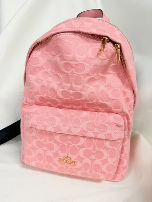 coach Taylor Small Backpack In Signature Denim cer70 thumbnail 2