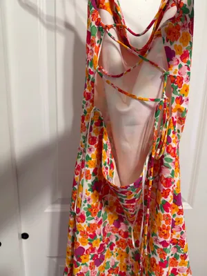 Floral Mini Princess Polly Dress thumbnail 3