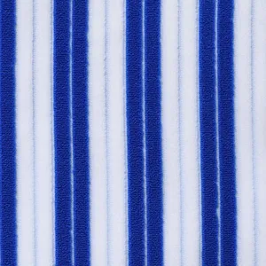 BERLOOK Navy Plush Texture Stripe Halter Bikini Top ONLY 03 Blue Size XL thumbnail 9