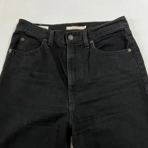 Levi's 70s High Straight Jeans Size 27 Raw Hem Grunge Whimsigoth Casual Classic thumbnail 3