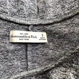 Abercrombie & Fitch Size Small S Grey‎ Dress Swing Viscose thumbnail 3