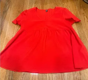 Red Top Shein thumbnail 1