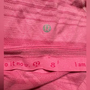 Pink lululemon shirt thumbnail 3