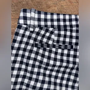 J. Crew Women’s Fully-Lined Gingham Cropped Pants in Size 10 thumbnail 9