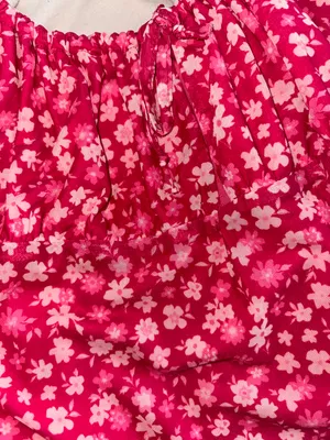 Pink Floral Sun Dress thumbnail 3