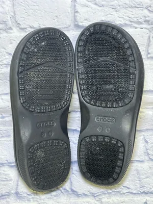 Crocs On The Clock Work Slip On Size Men 7 W 9 Shoes Black Comfort Clogs 205073 thumbnail 11