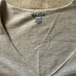 Brandy Melville John Galt grey Charlize long sleeve top thumbnail 3
