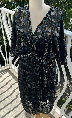 ModCloth floral dress size Large thumbnail 1