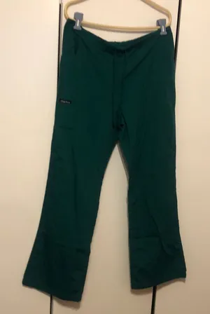 Cherokee Women’s Medium Green Color Scrub Pants thumbnail 1