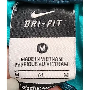 Nike Dri-FIT Turquoise Athletic Shorts Women's Workout Running Gym Activewear‎ thumbnail 3