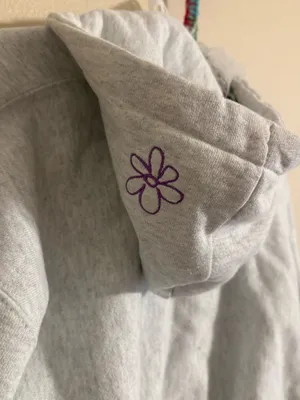 Champion hoodie floral thumbnail 2