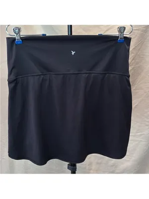Old Navy Black Active High-Rise Skort thumbnail 3