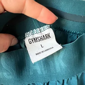 Gymshark Running Shorts athletic band teal green blue workout flowy stretchy low thumbnail 6