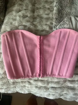 pink crop top Size M thumbnail 2