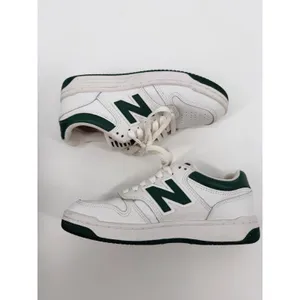 New Balance 480 Sneaker White Green Good BB480LNG Court Shoe Women 5.5 thumbnail 9