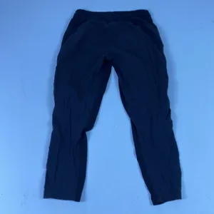 Lululemon Pants Womens 4 Black Woven Track‎ Jogger Stretch Tapered Gym Yoga thumbnail 3