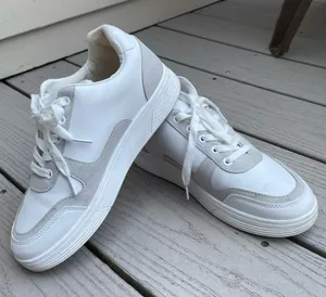 Boohoo White Sneakers! thumbnail 1