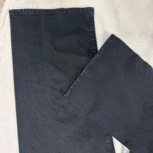 Universal Thread 4 Sailor Wide Leg Black High Rise Ankle Jeans Minimalist Fall thumbnail 7