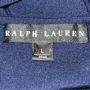 Ralph Lauren Black Label Classic Navy Wool Blend Professional/Classic Dress-Sz L thumbnail 7