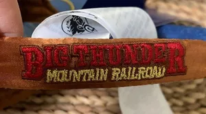 Disney Parks NWT Big Thunder Mountain Railroad Mickey Ears 50 anniversary thumbnail 7